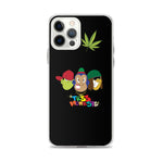 Tres Monkeys iPhone Case